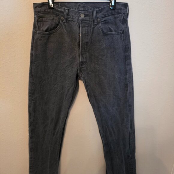 Levi's (used) 501's, size 34"x32". There are no returns are this item. - Picture 1 of 7